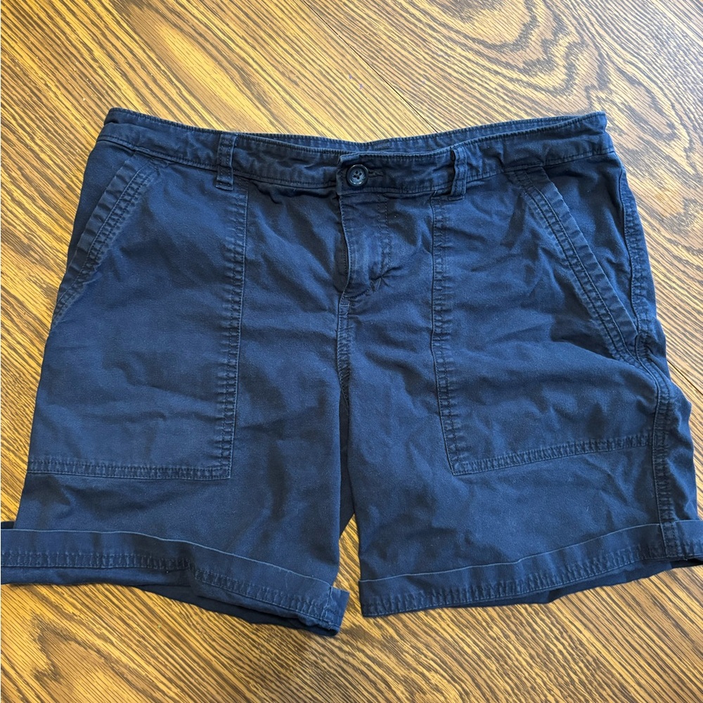 Patagonia Organic Cotton Navy Shorts